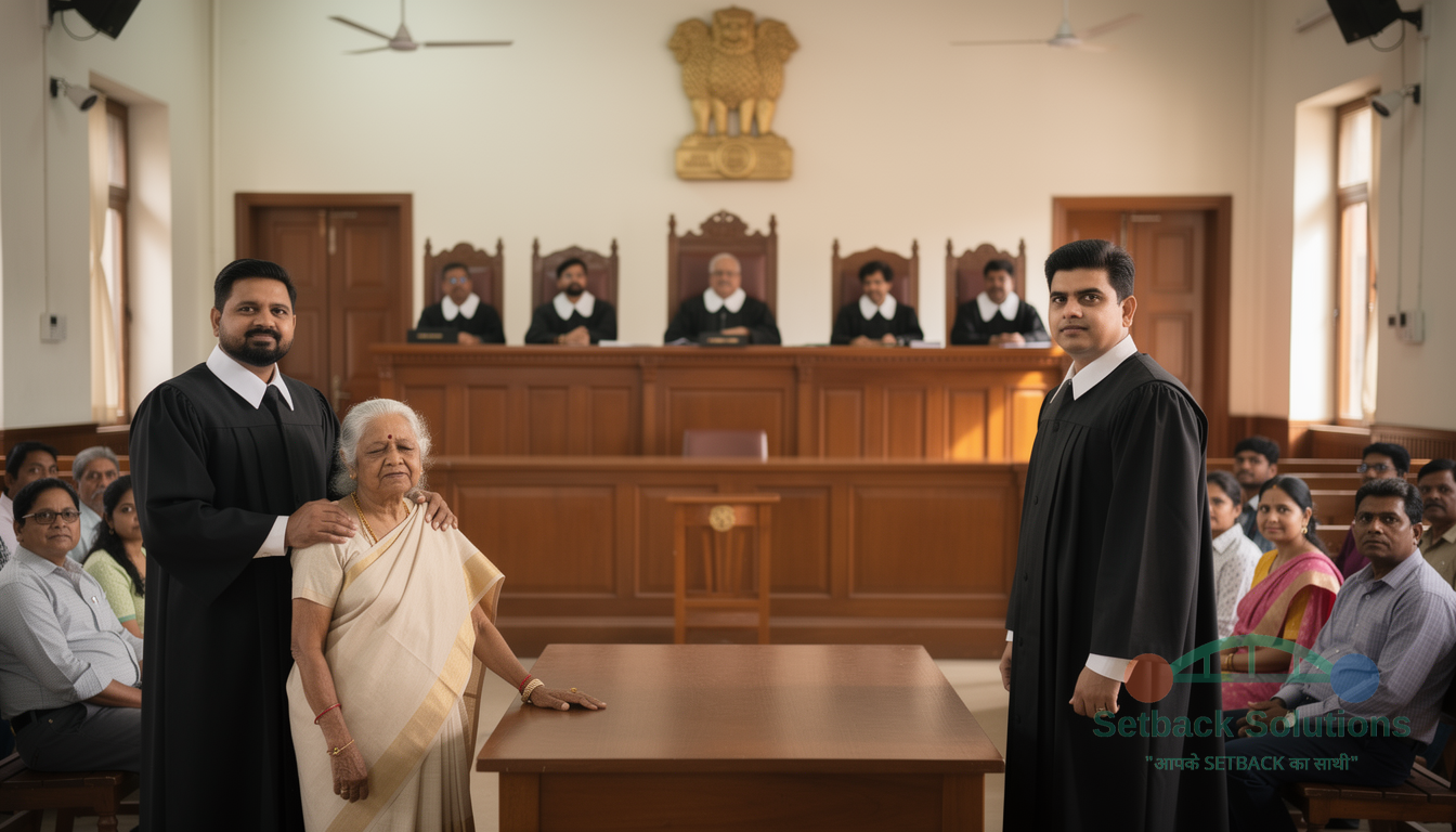 81-Year-Old Blind Woman Accused of Forgery Wins Protection from Arrest — Allahabad HC