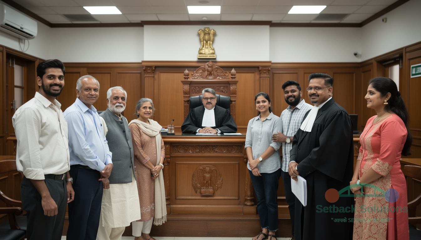 Family Fight Ends in Peace: Court Clears Relatives After Couple Settles Out of Court — Bombay HC